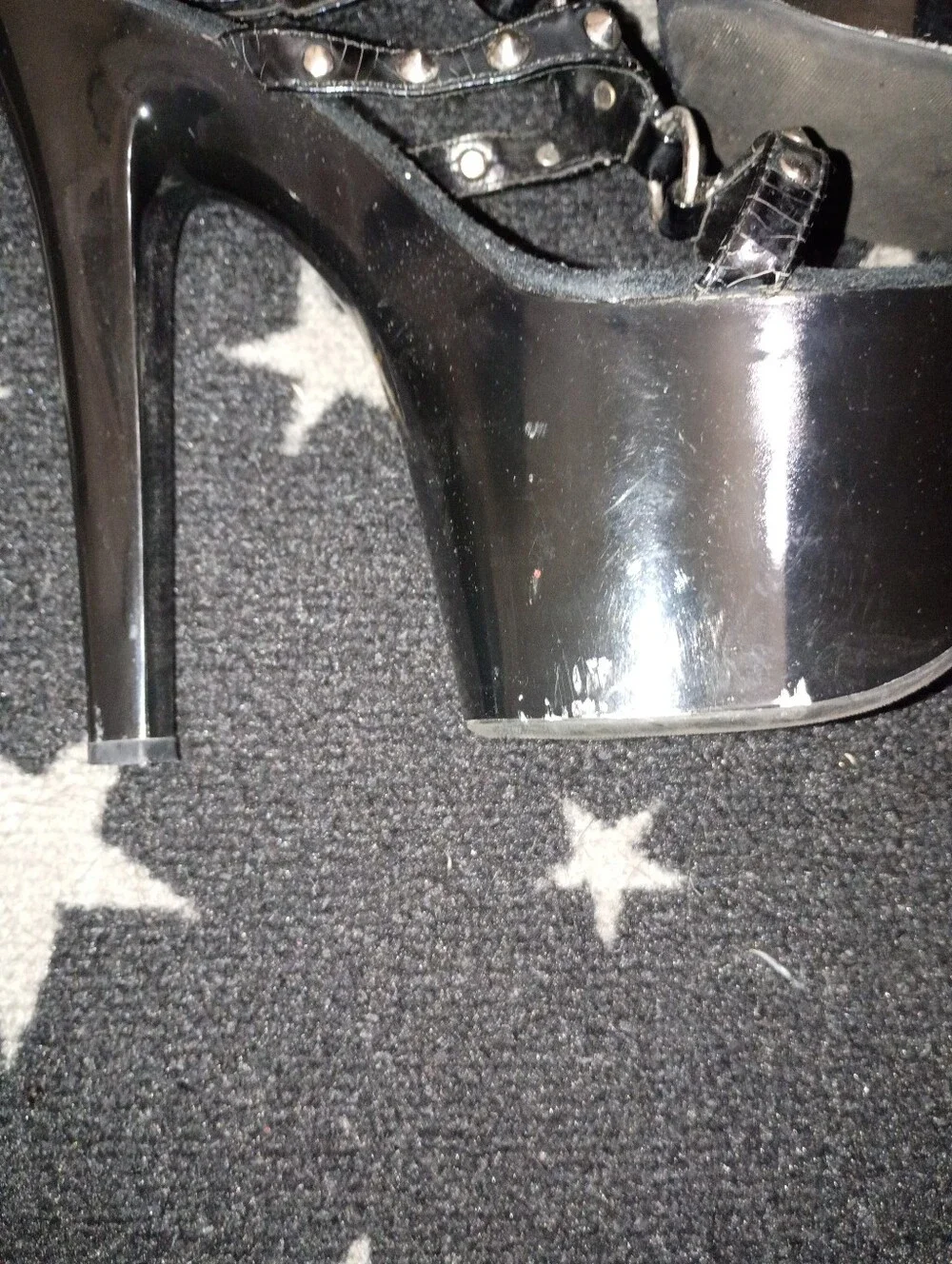 Vintage '90s  Platform Gothic Heels!